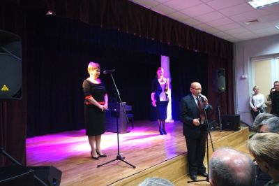 Otwarcie nowej Filii Słocina Rzeszowskiego Domu Kultury - przemawia Prezydent Rzeszowa